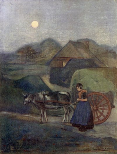 Un carro de bueyes, Gelderland de Nico Jungman